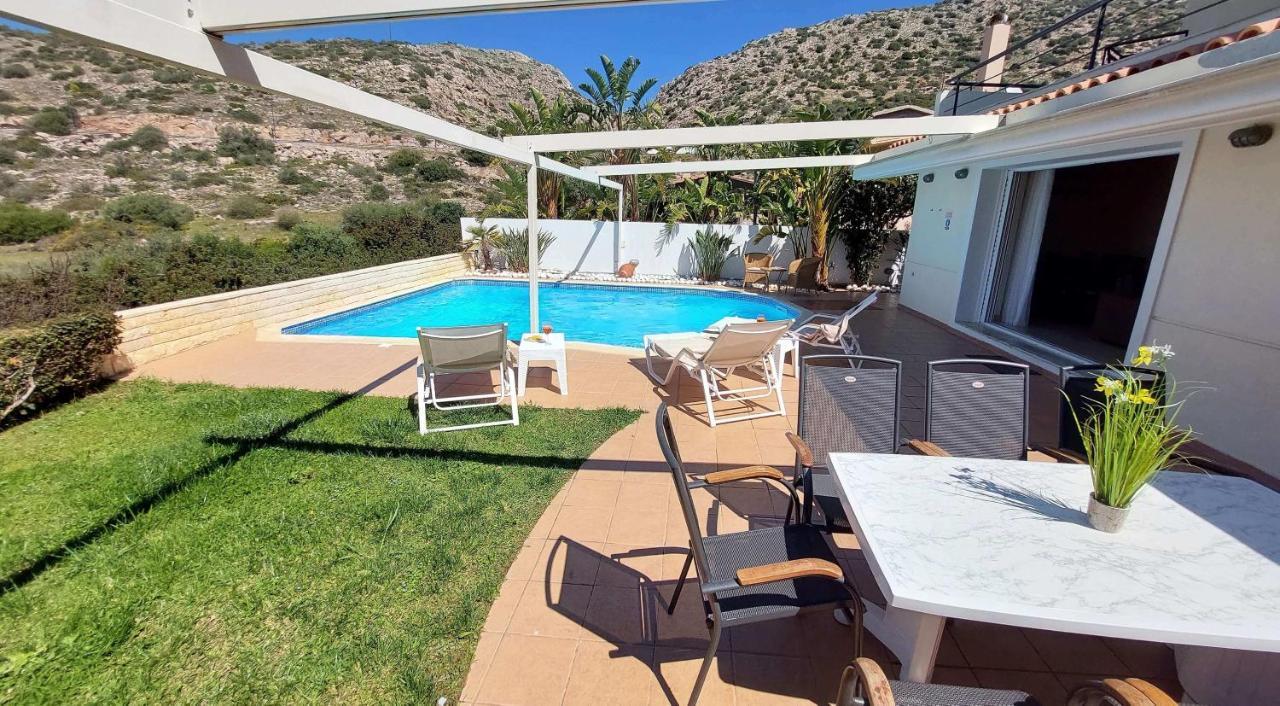 Holiday Villa Sunjoy Close To The Beach Sounion Exterior photo